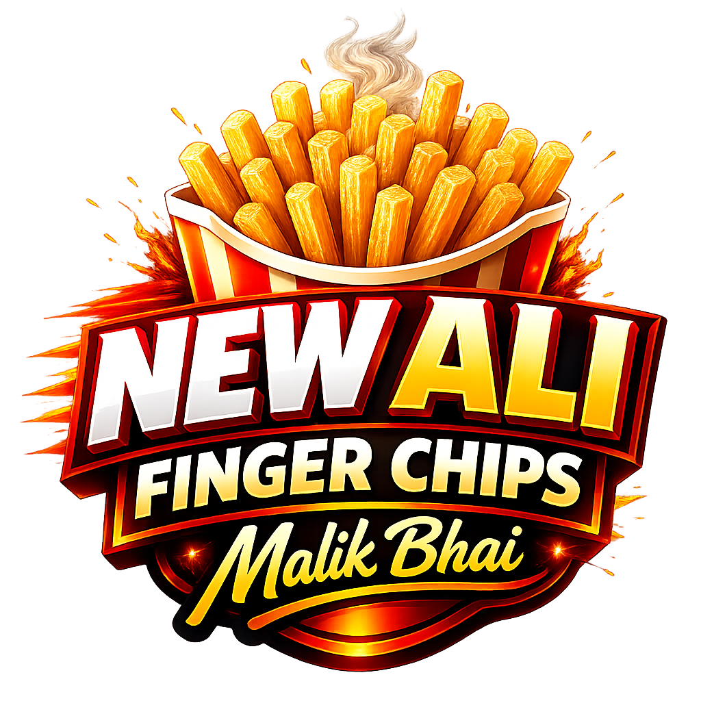 New Ali Finger Chips Logo